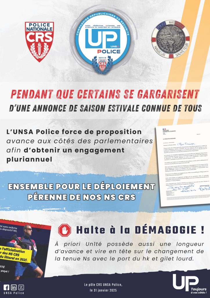 Déploiement pérenne des NS CRS