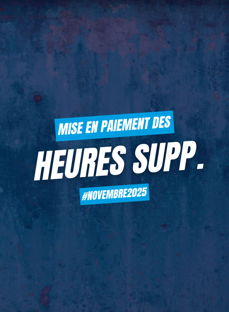 Mise en paiement des heures supplémentaires